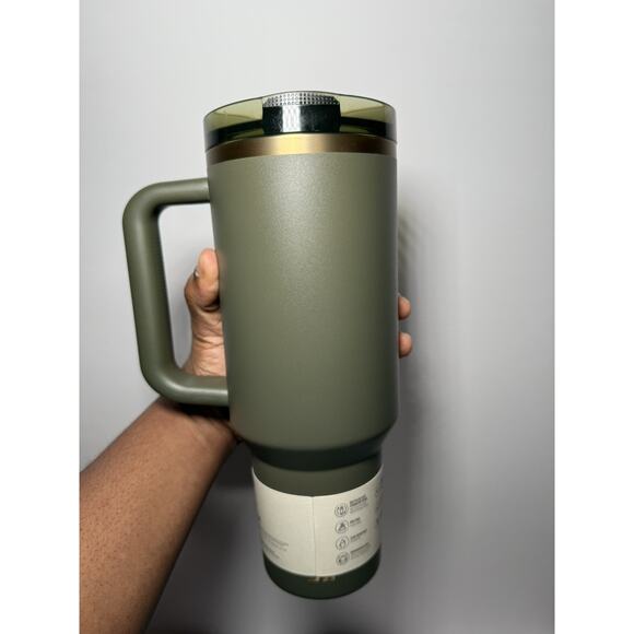 Stanley Exclusive Cypress Green 40oz Protour Quencher H2.O Tumbler BNWT BNIB - Picture 5 of 7